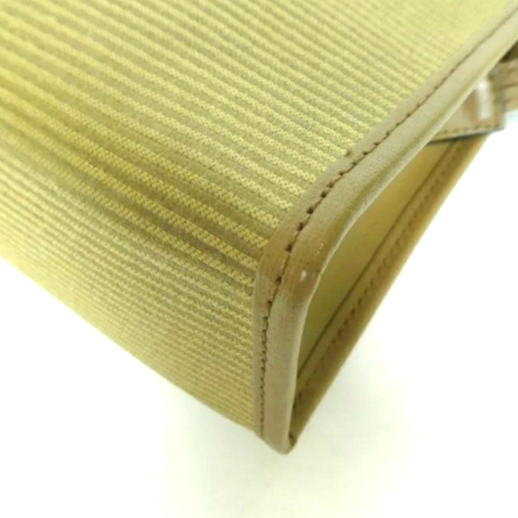 AUTHENTIC YVES SAINT LAURENT POUCH PVC/LEATHER - Picture 4 of 9